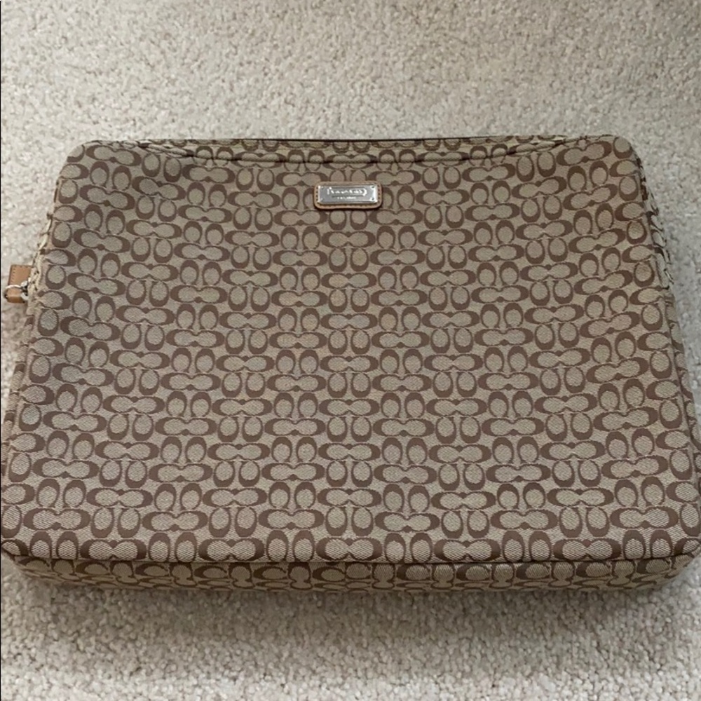 Coach computer case.